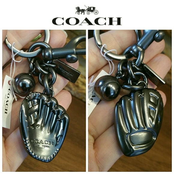 Coach Other - *SALE* NEW Coach Baseball Key Chain!  So Sporty ;)
